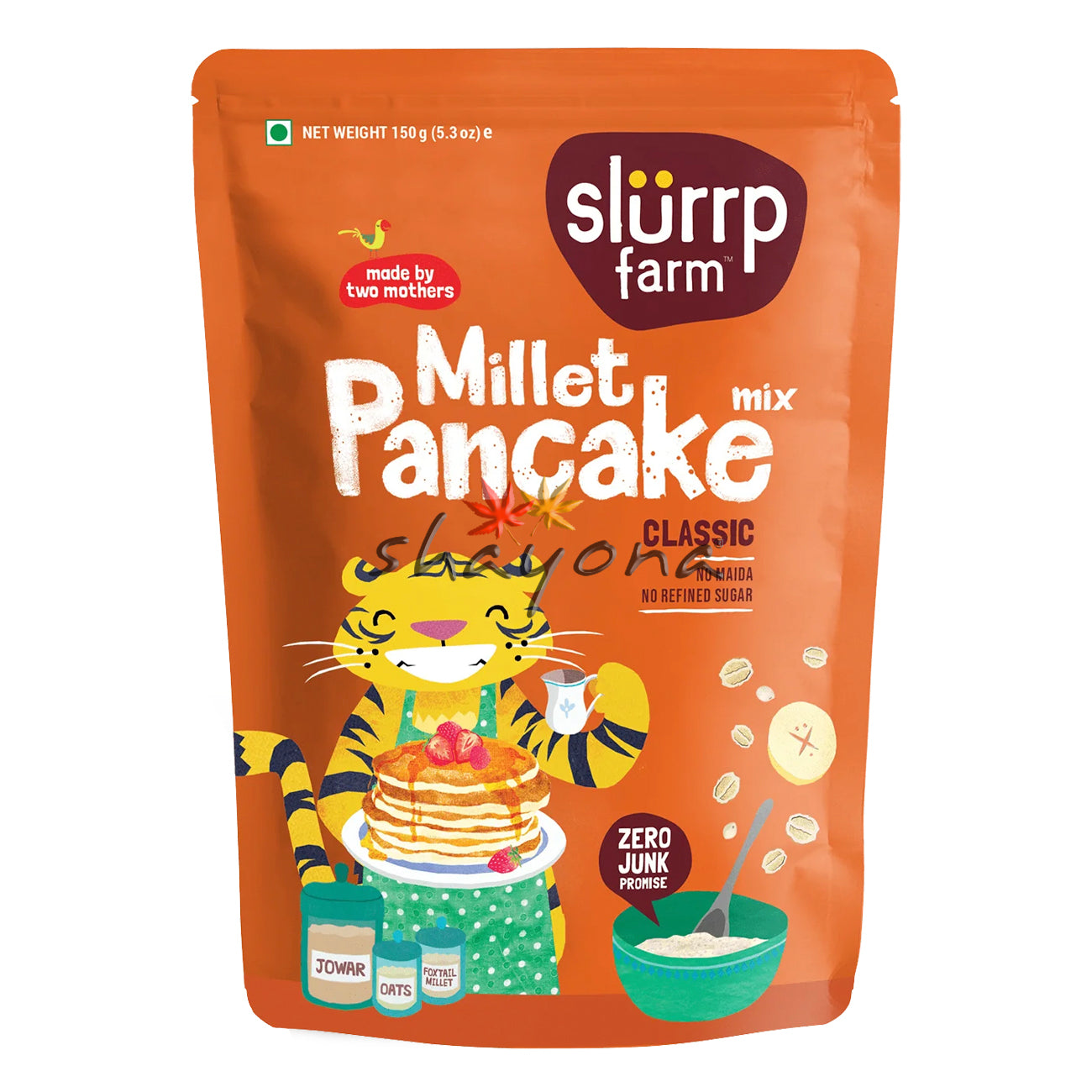 Slurrp Farm Classic Millet Pancake Mix – Shayona UK