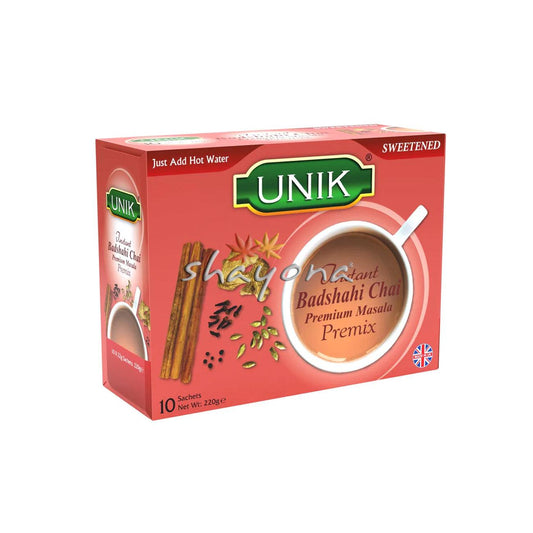 UNIK Instant Badshahi Chai Sweetened - Shayona UK