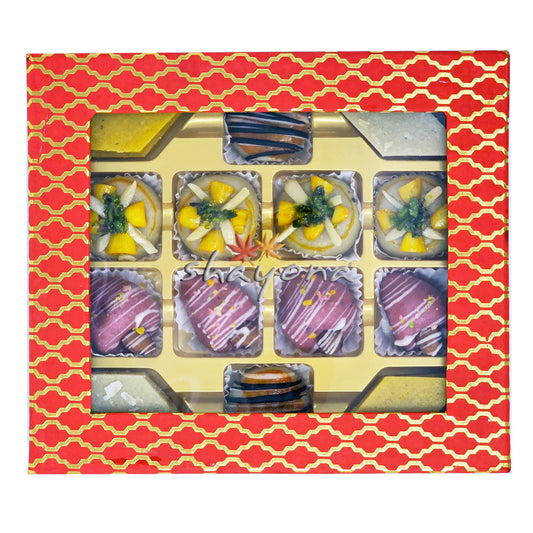 Shayona Dry Fruit Mithai Gift Box - 18 Pieces