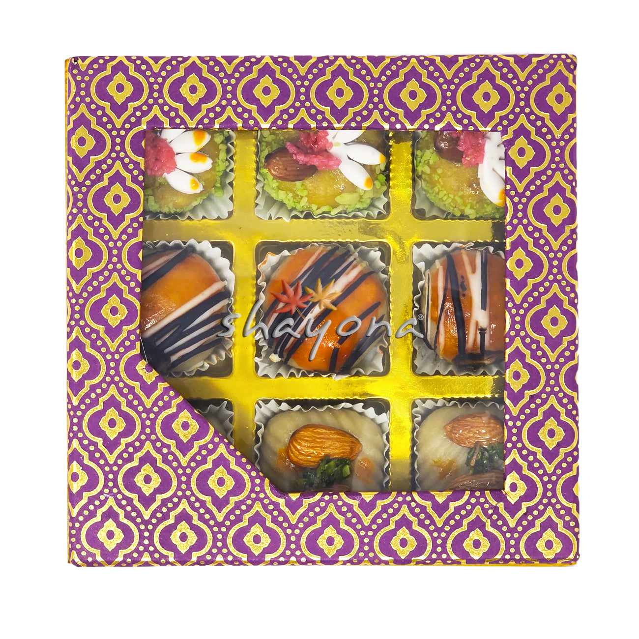Shayona Dry Fruit Mithai Gift Box - 9 Pieces