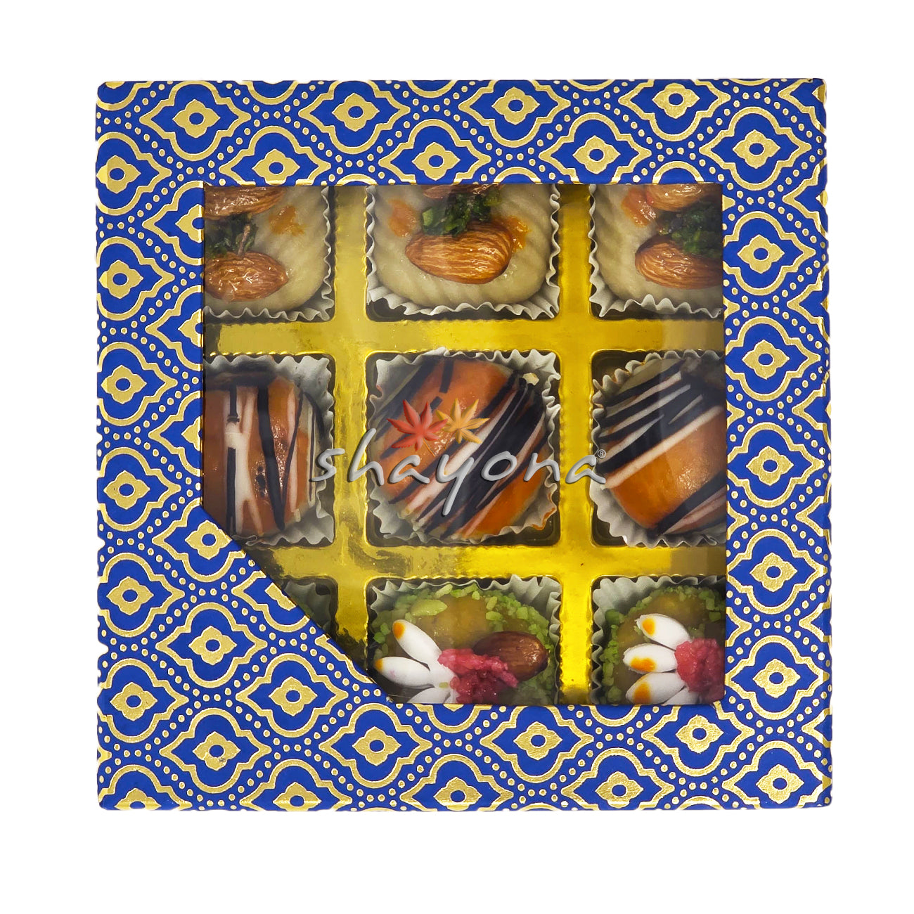 Shayona Dry Fruit Mithai Gift Box - 9 Pieces