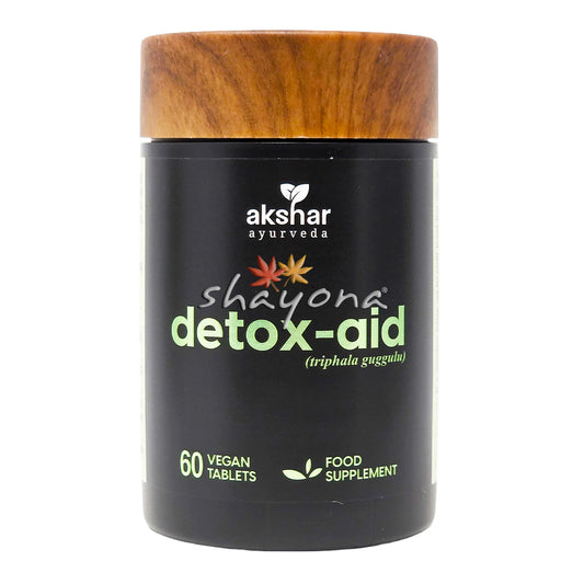 Akshar Ayurveda Detox-Aid (Triphala Guggulu) Tablets