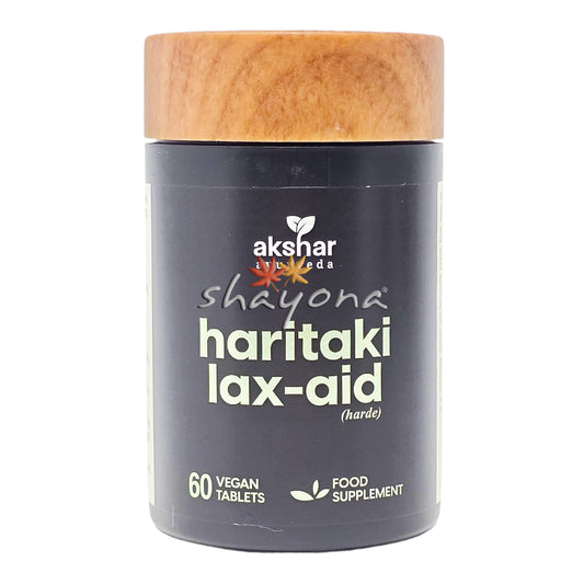 Akshar Ayurveda Haritaki Lax-Aid (Harde) Tablets