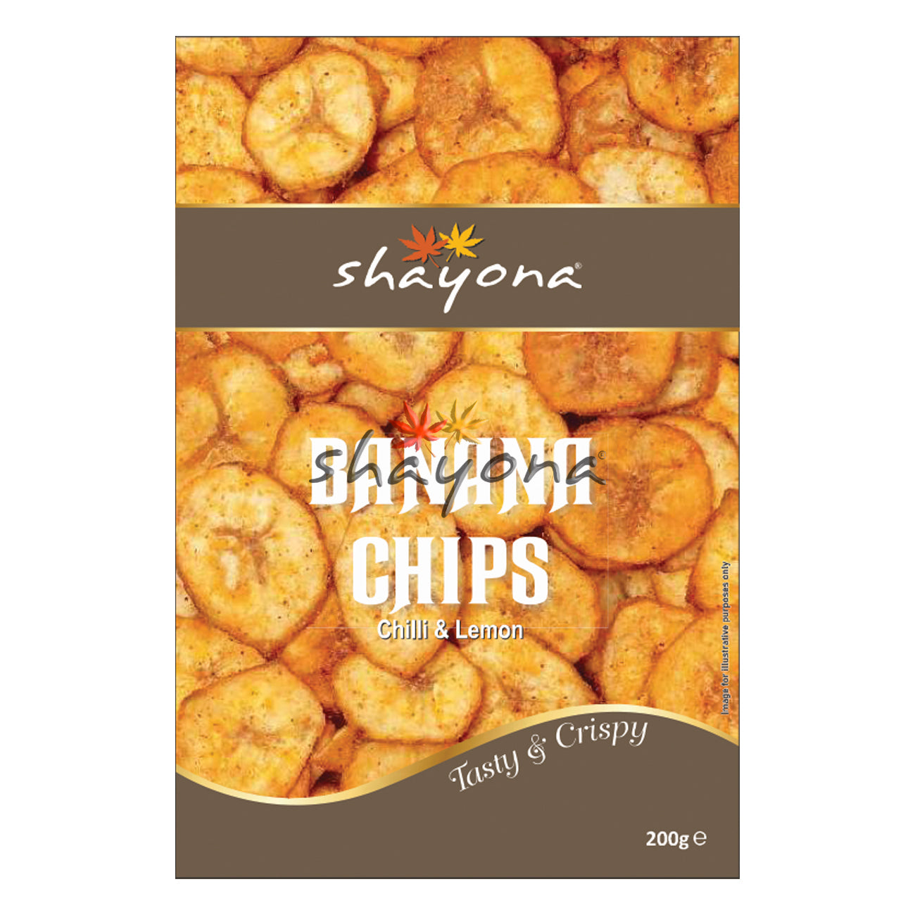 Shayona Banana Chips - Chilli & Lemon