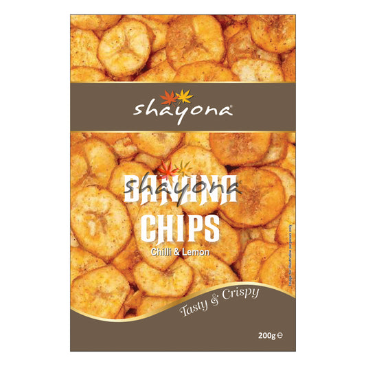 Shayona Banana Chips - Chilli & Lemon