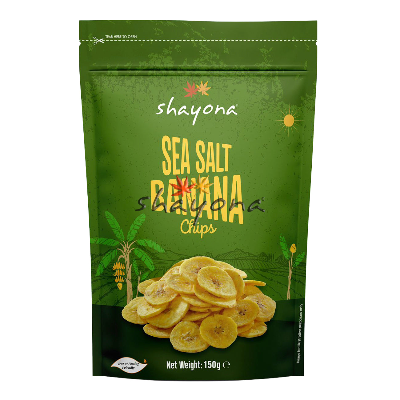 Shayona Banana Chips - Sea Salt