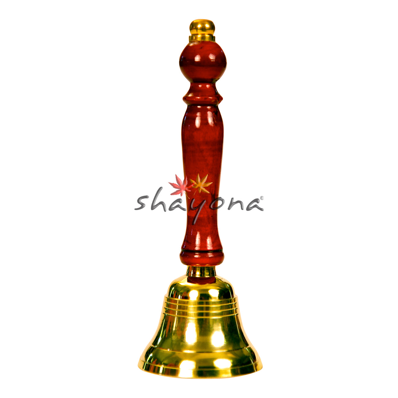 Bell Smooth Wooden Handle