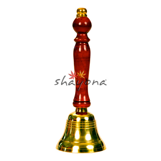 Bell Smooth Wooden Handle