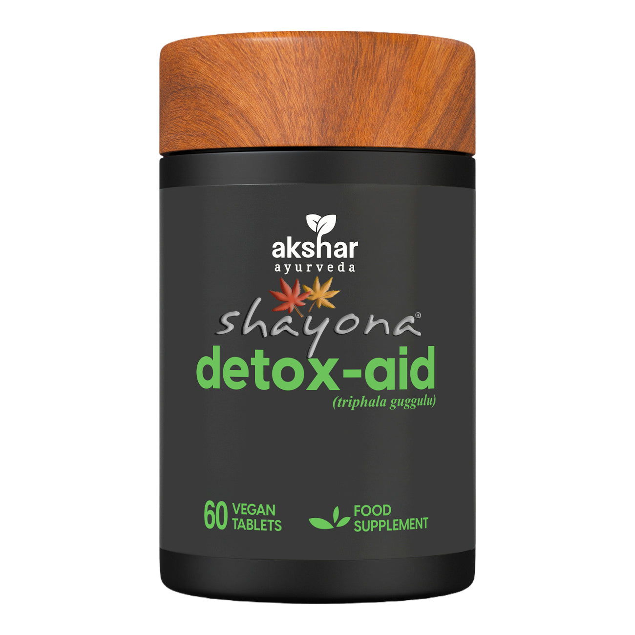 Akshar Ayurveda Detox-Aid (Triphala Guggulu) Tablets