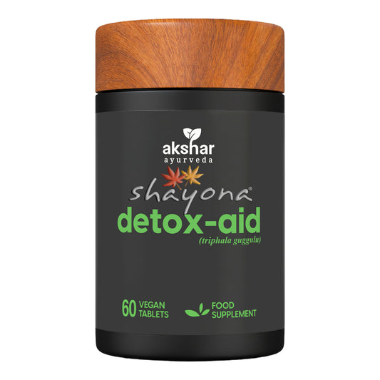 Akshar Ayurveda Detox-Aid (Triphala Guggulu) Tablets