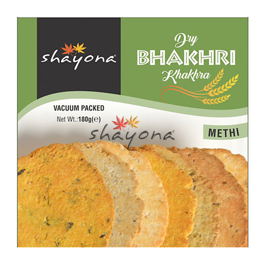 Shayona Dry Bhakhri Khakhra - Methi