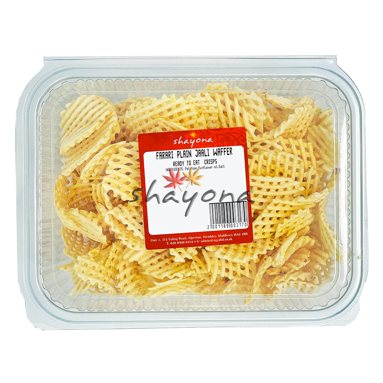 Shayona Farari Plain Jaali Wafer