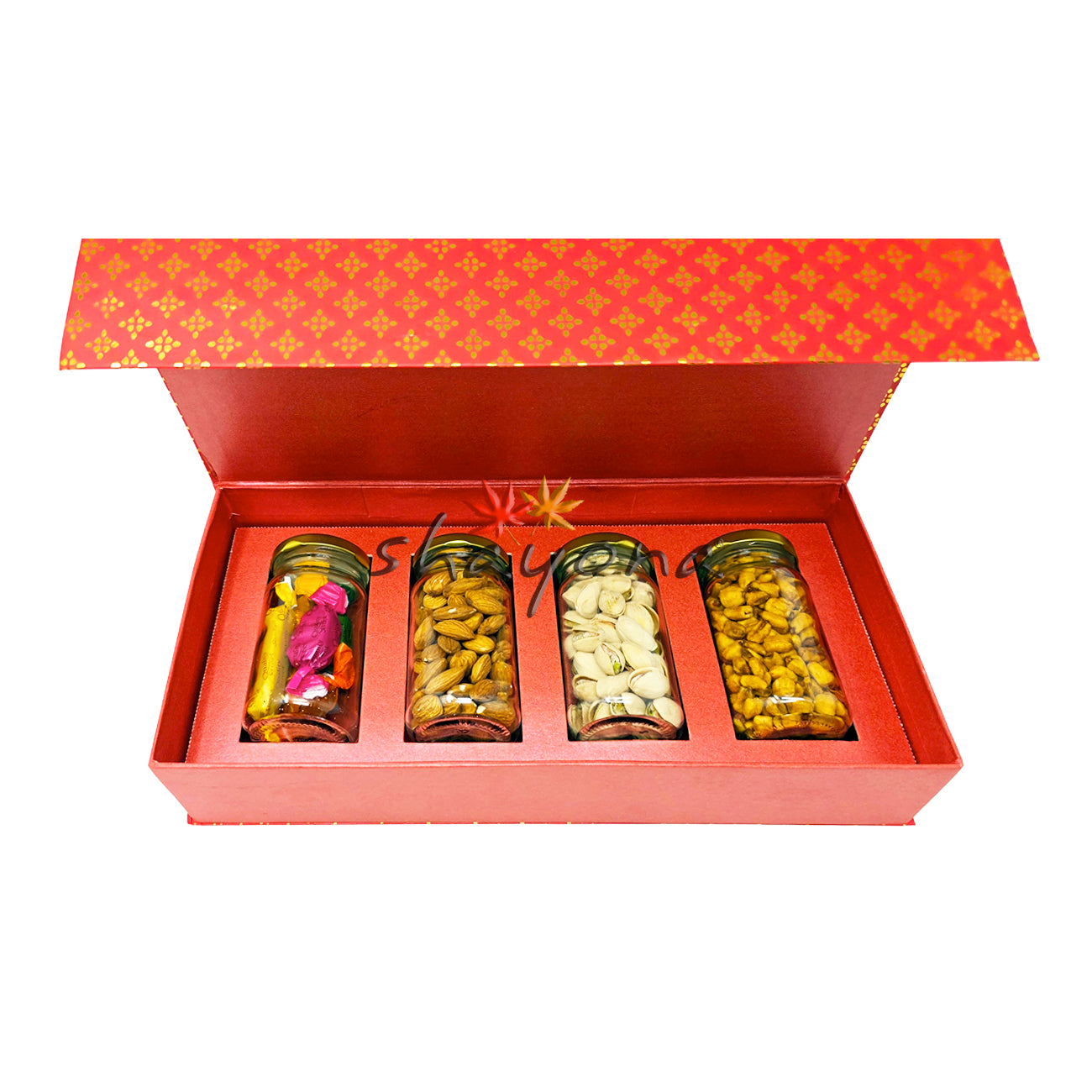 Shayona Festive Gift Box - 4 Jar