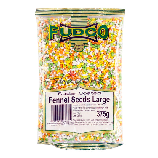 Fudco Sugar Coated Fennel Seeds Large