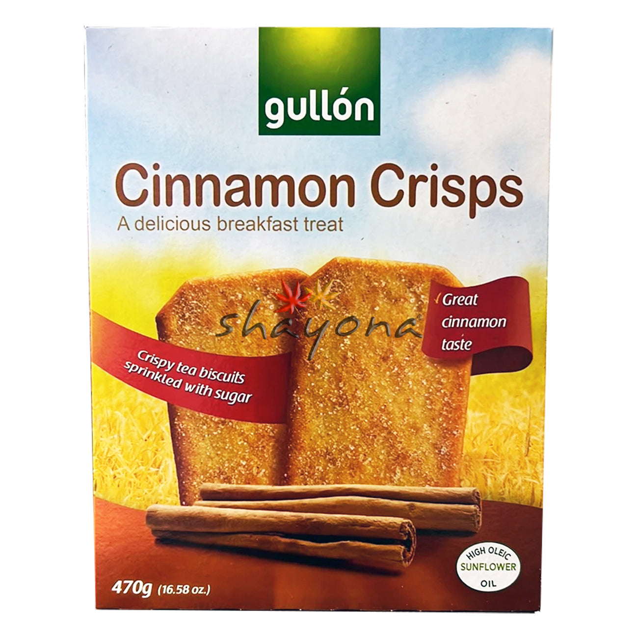 Gullon Cinnamon Crisps