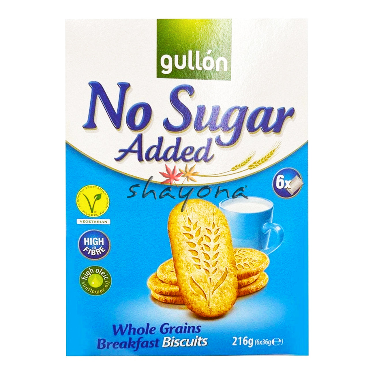 Gullon No Sugar Added Breakfast Biscuits