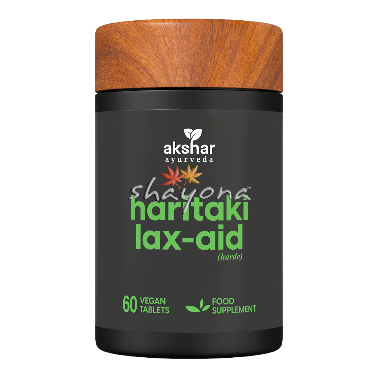 Akshar Ayurveda Haritaki Lax-Aid (Harde) Tablets