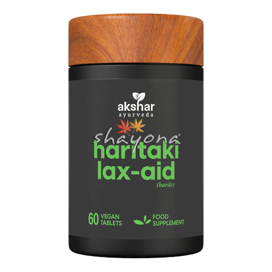 Akshar Ayurveda Haritaki Lax-Aid (Harde) Tablets