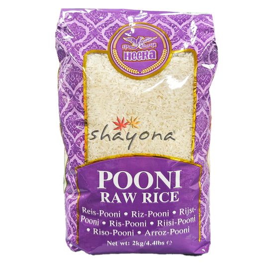 Heera Pooni Raw Rice