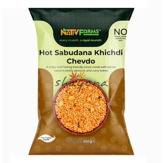 Nativ Farms Hot Sabudana Khichdi Chevdo