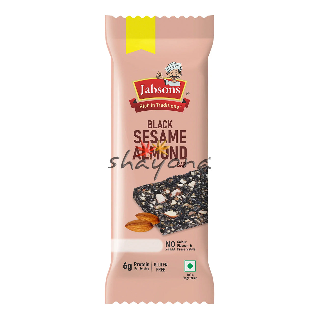 Jabsons Black Sesame Almond Bar