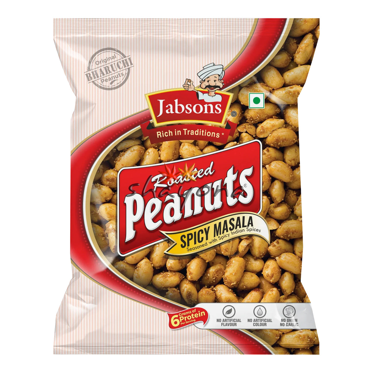 Jabsons Roasted Peanuts Spicy Masala