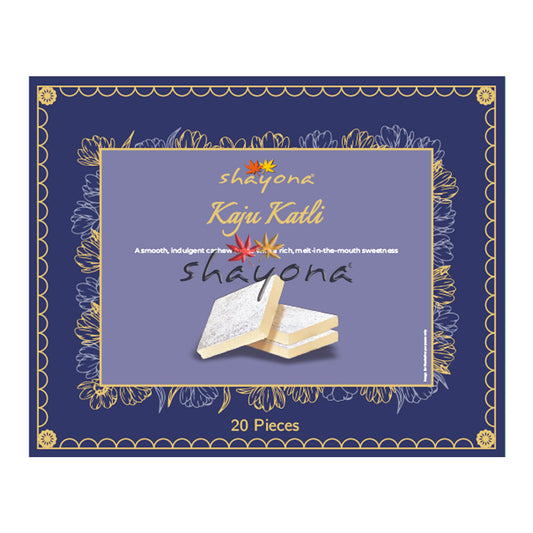 Shayona Kaju Katli Box