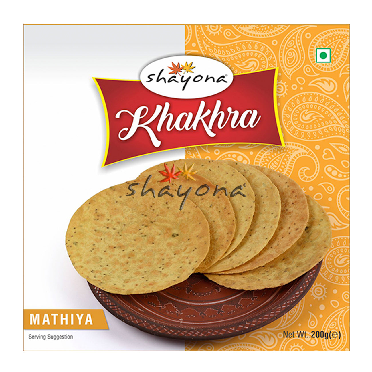 Shayona Khakhra - Mathiya