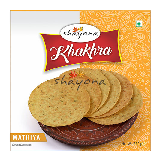 Shayona Khakhra - Mathiya