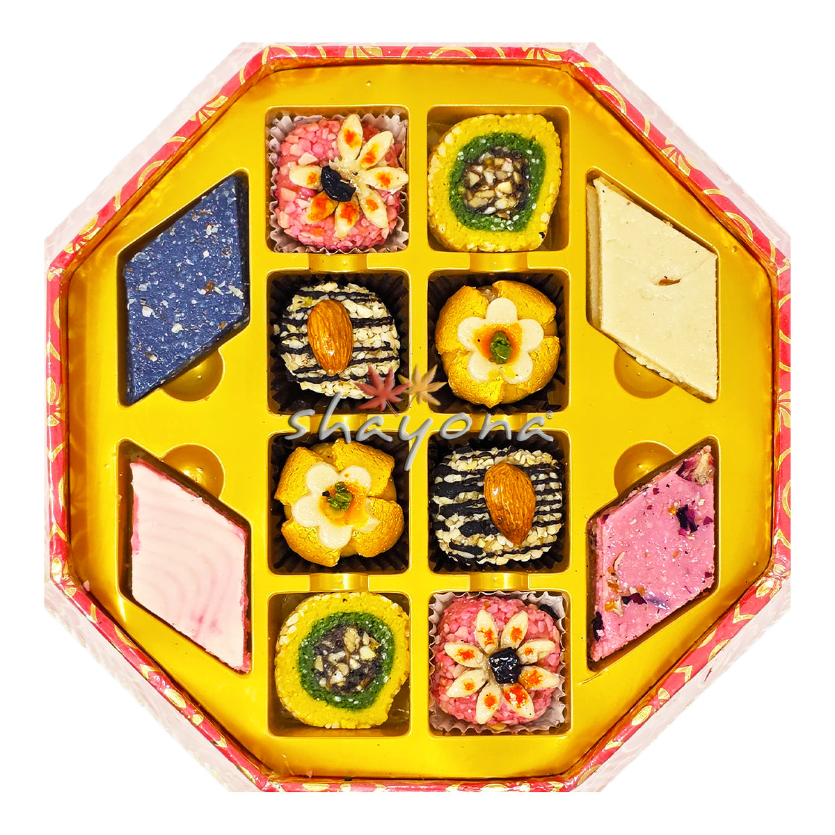 Shayona Premium Mithai Gift Box - 16 Pieces
