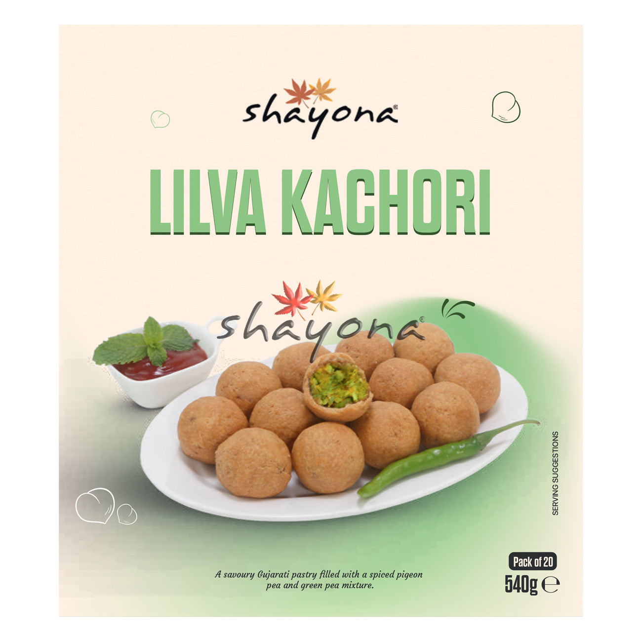 Shayona Lilva Kachori