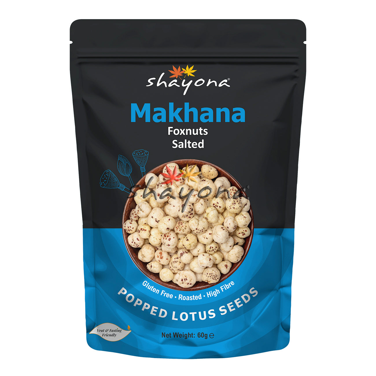Shayona Makhana Foxnuts - Salted