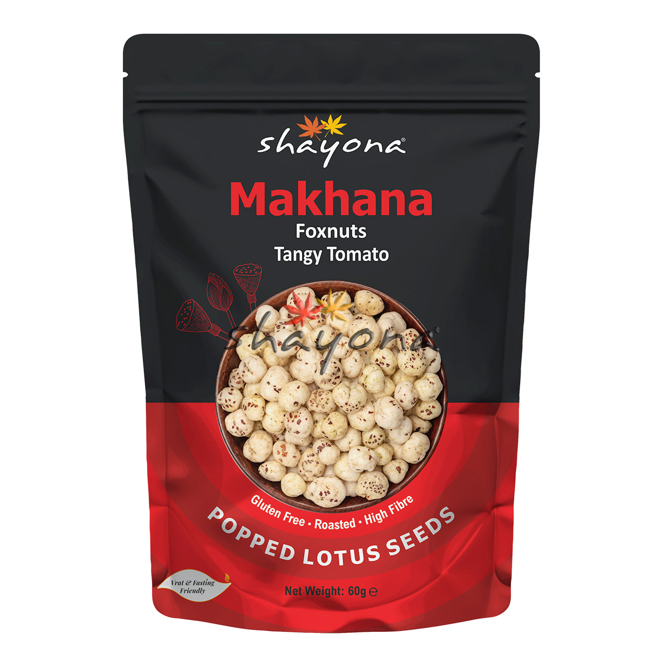 Shayona Makhana Foxnuts - Tangy Tomato