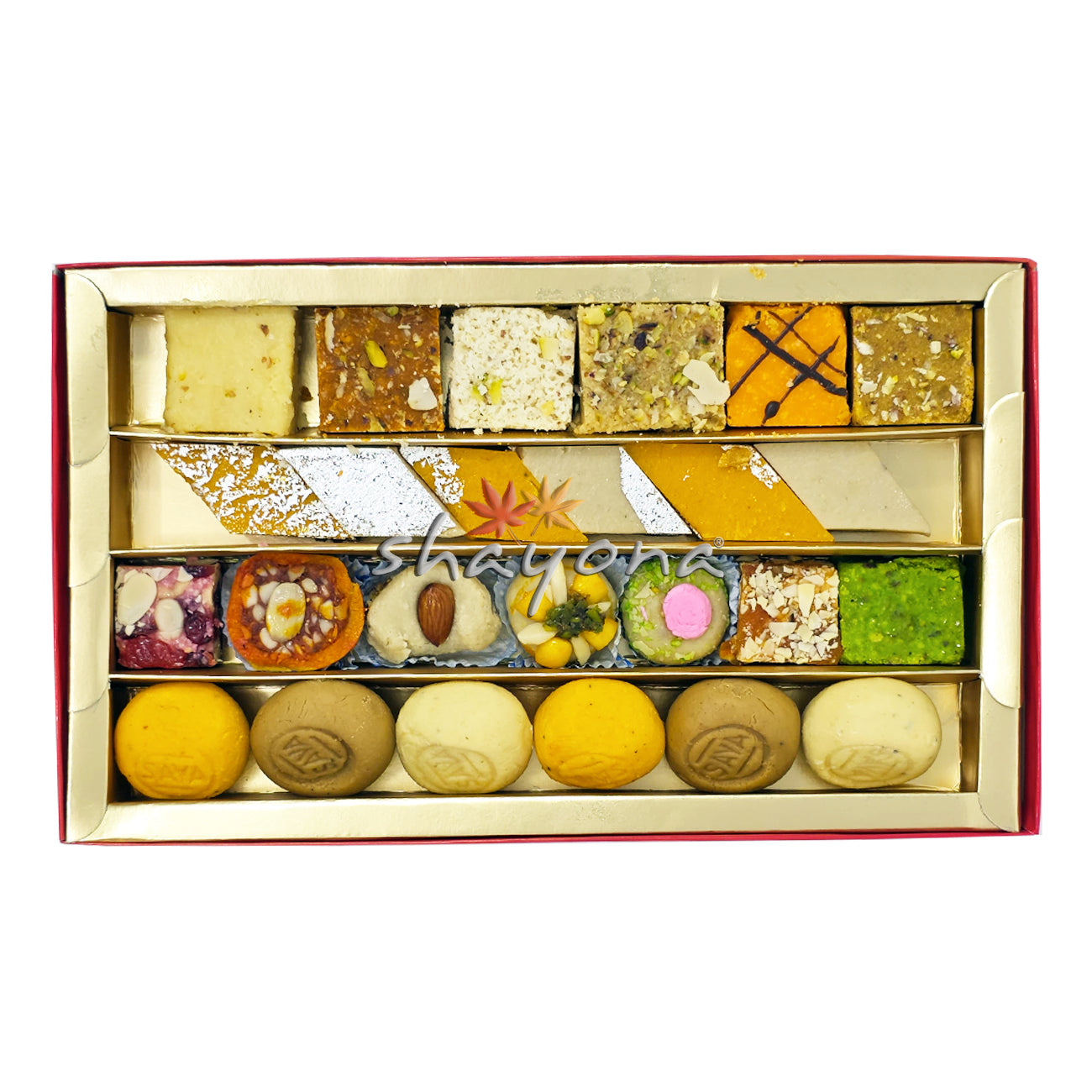 Shayona Mixed Mithai - 37 Pieces