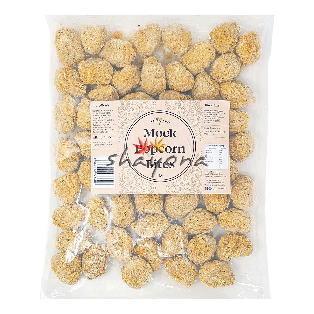 Shayona Mock Popcorn Bites