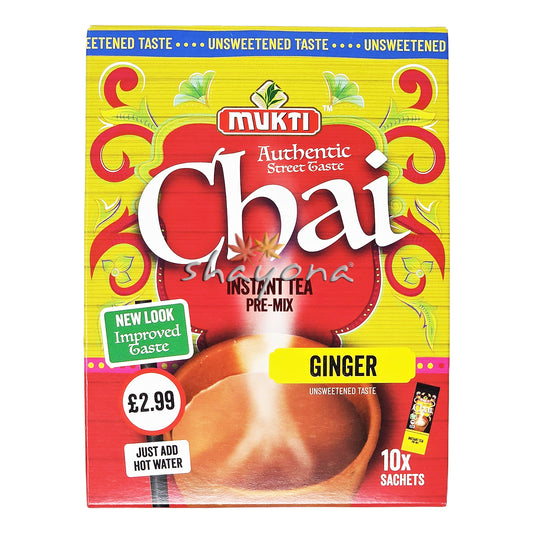 Mukti Instant Unsweetened Ginger Chai