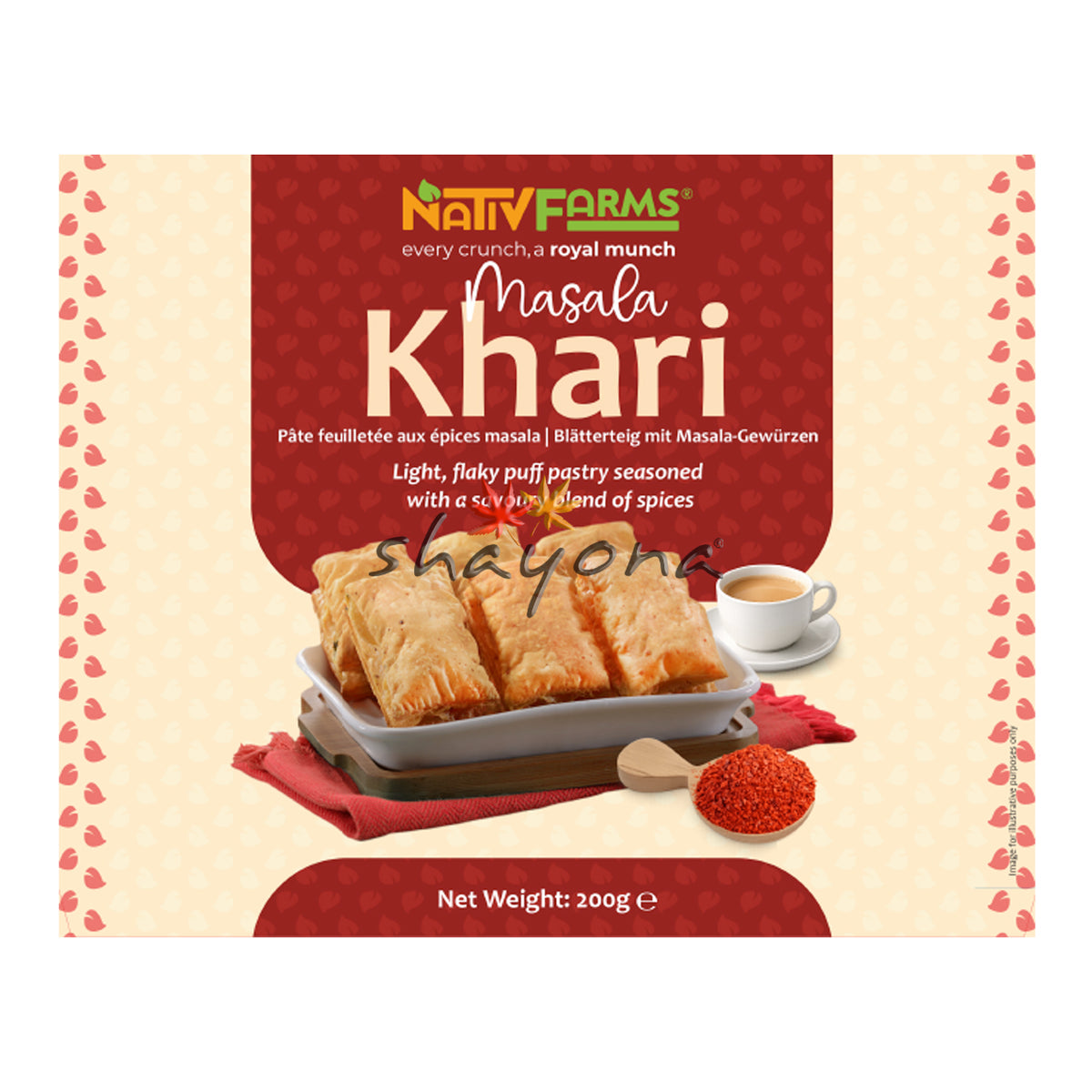 Nativ Farms Masala Khari