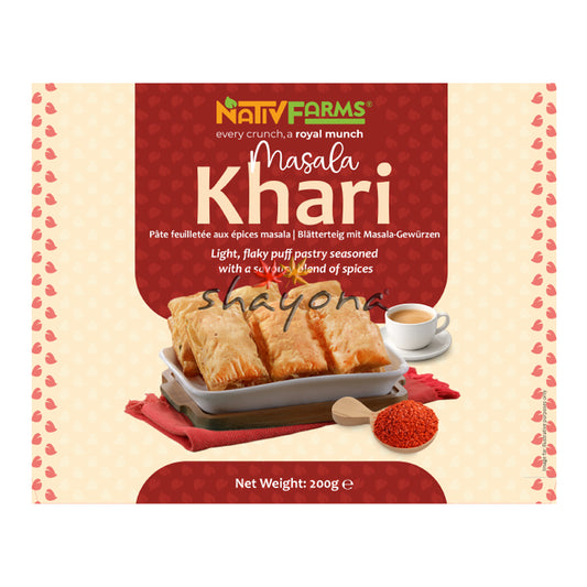 Nativ Farms Masala Khari