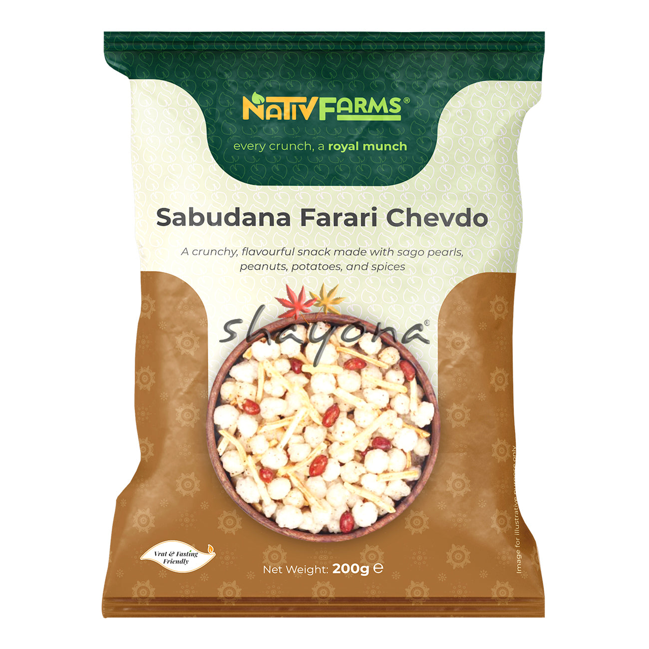 Nativ Farms Sabudana Farari Chevdo