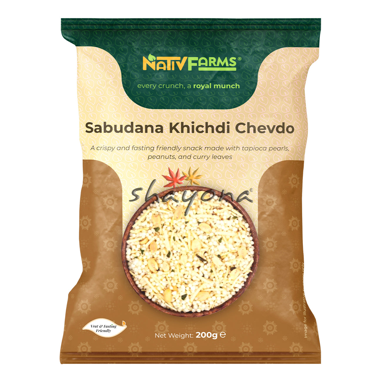 Nativ Farms Sabudana Khichdi Chevdo