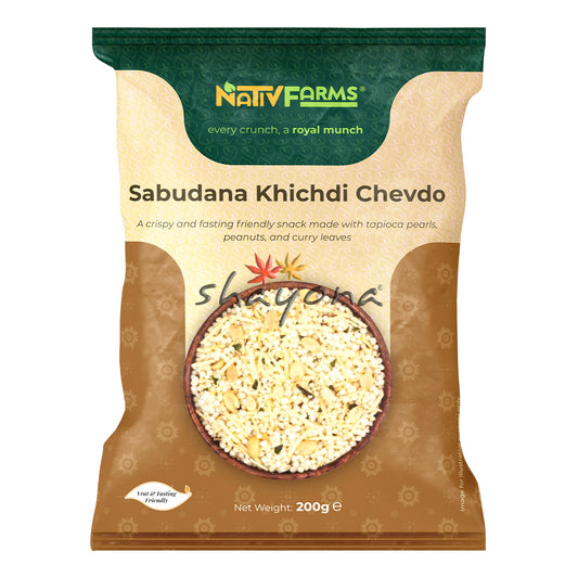 Nativ Farms Sabudana Khichdi Chevdo | Buy Online UK