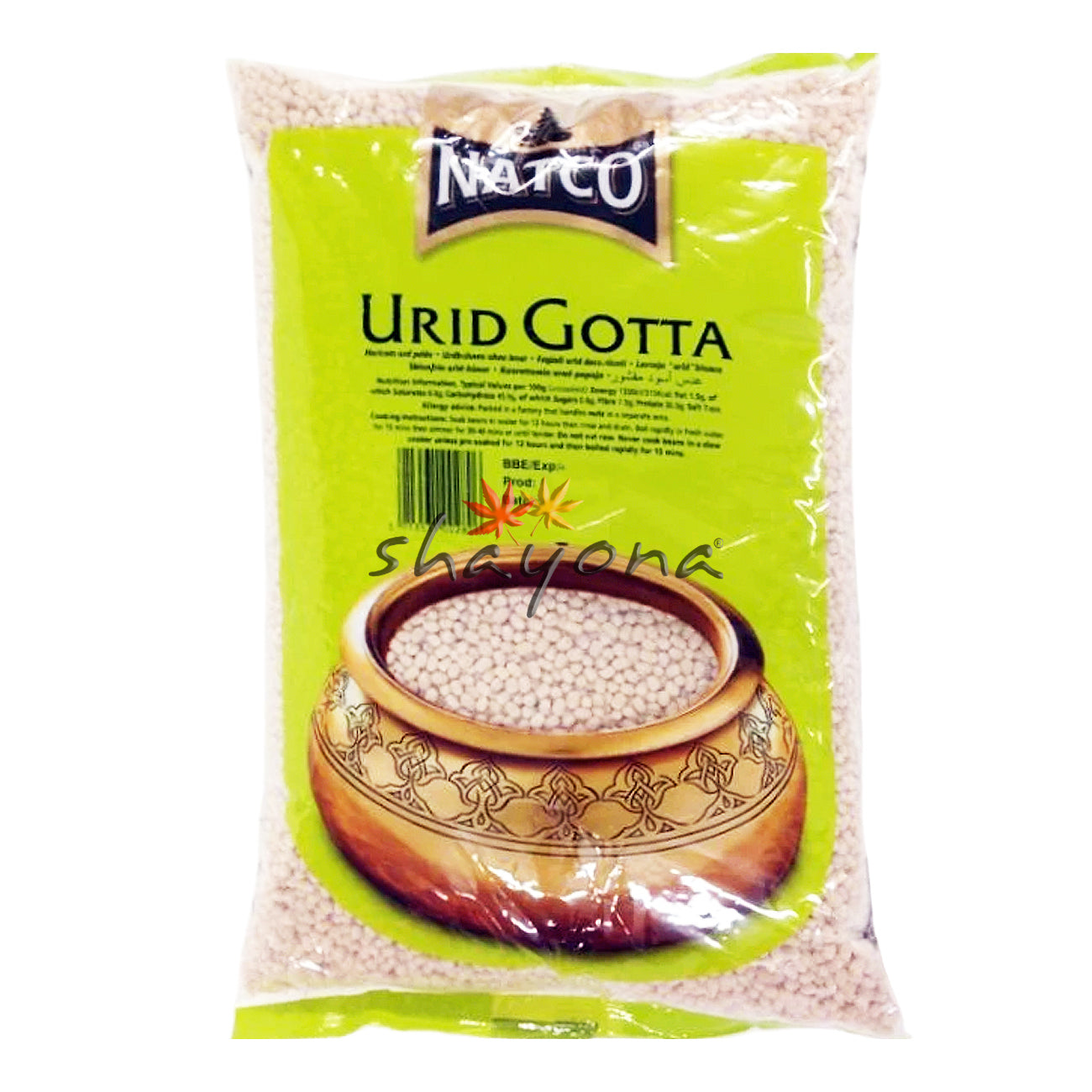 Natco Urid Gotta