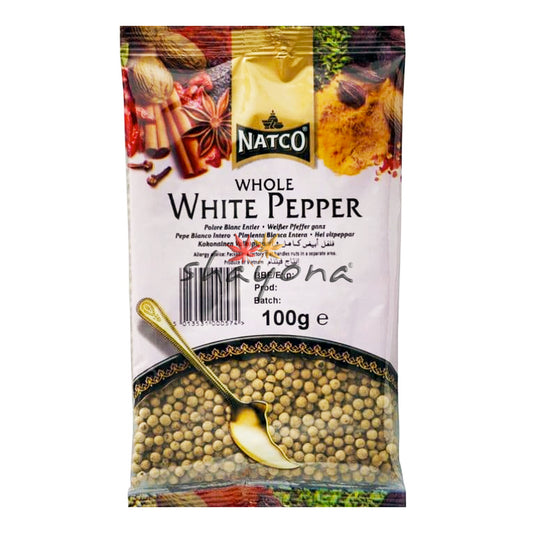 Natco Whole White Pepper