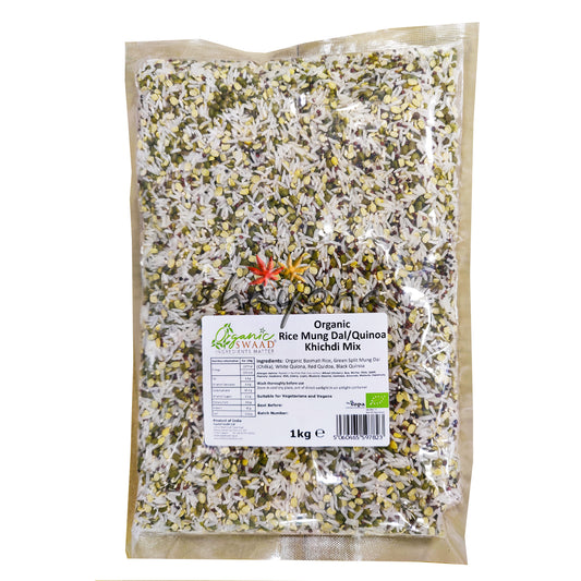 Organic Swaad Rice Mung Dal/Quinoa Khichdi Mix