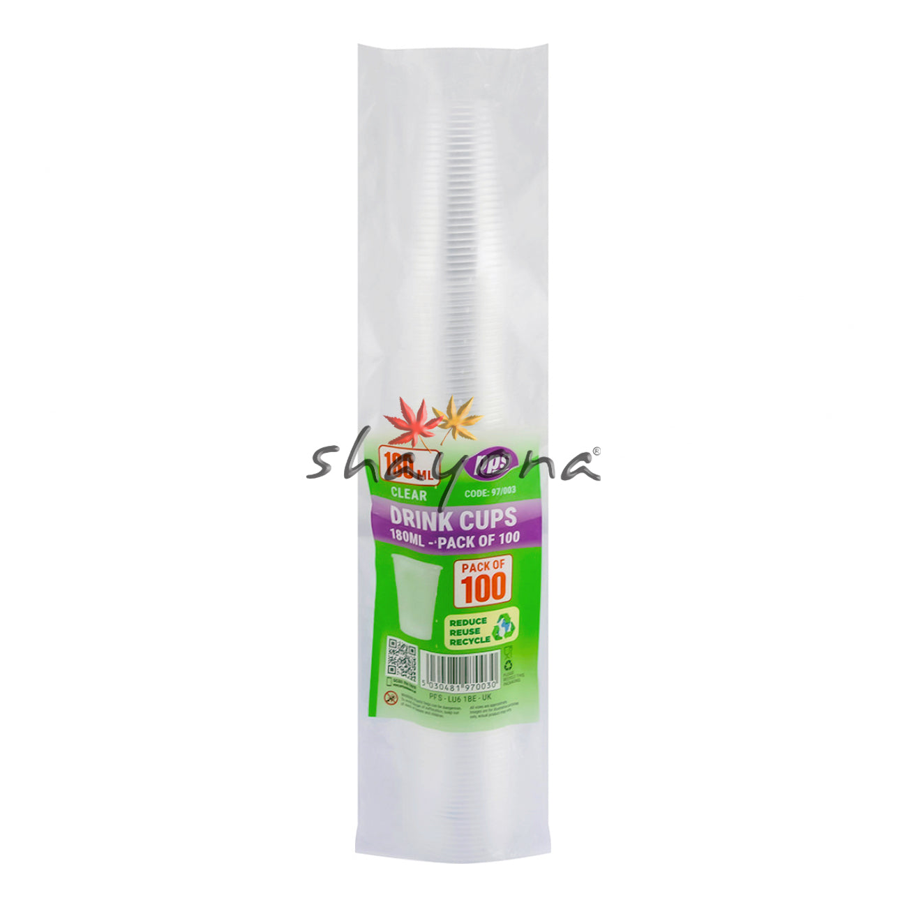 PPS Clear Drink Cups