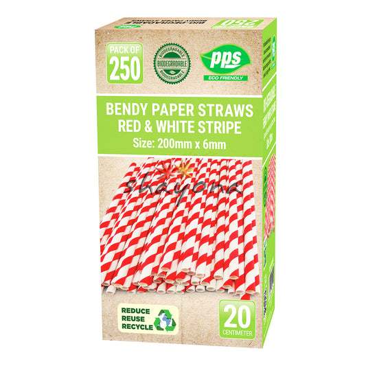 PPS Paper Bendy Straws