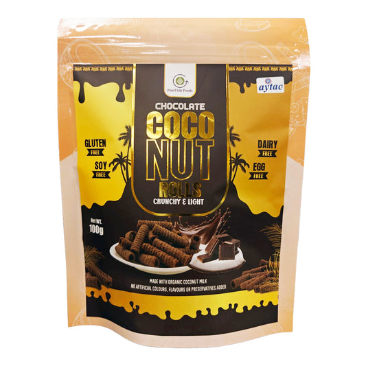 Pearl Isle Foods Chocolate Coco Nut Rolls