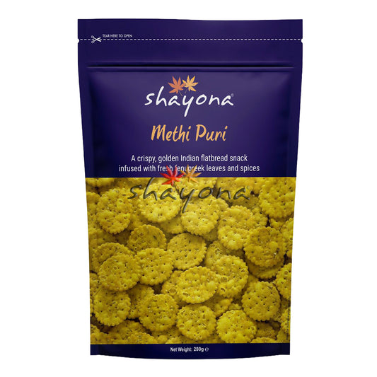 Shayona Methi Puri snack