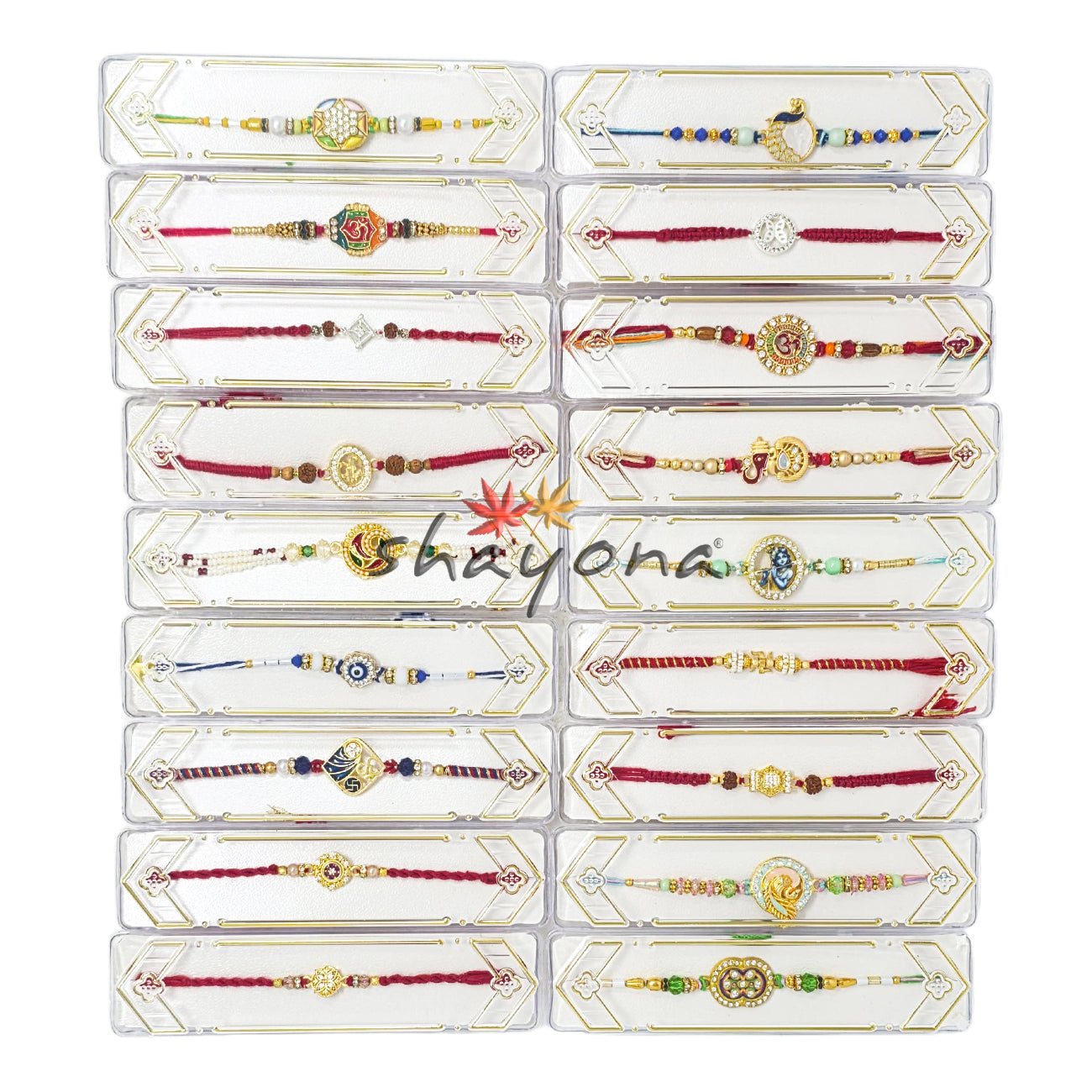 Assorted Designer Rakhdis – Traditional Rakhi Threads for Raksha Bandhan | Shayona UK
