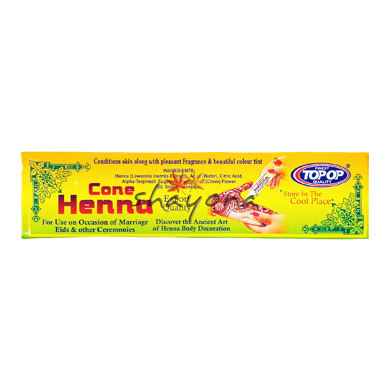 TopOp Henna Cone